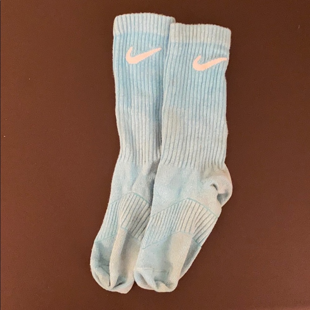 Blue kids Nike socks 🧦